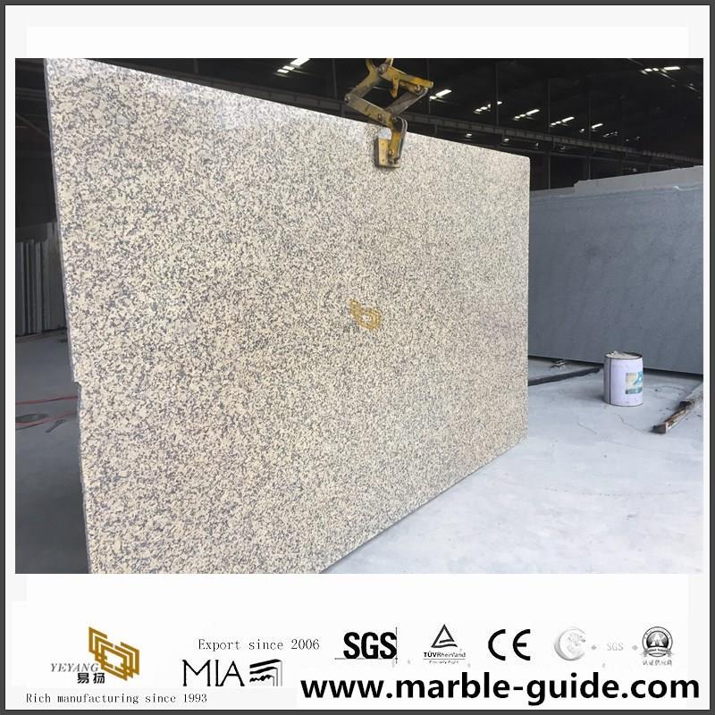 Jiangxi Chrysanthemum Yellow Granite slabs for sale