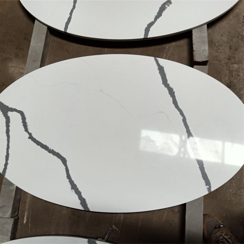 Calacatta Quartz Table Tops for Hotel 1