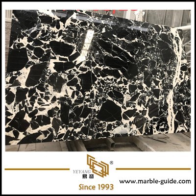 누아르 그랜드 골동품 대리석 고급 스톤 테이블과 계단