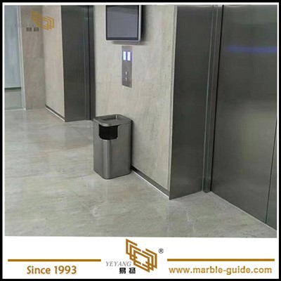 오만 회색 대리석 바닥