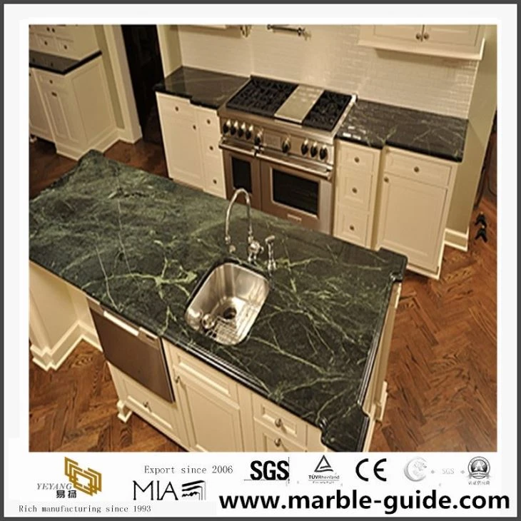 Hot Sale Rain Forest Green Marble For Tiles And Building Materials