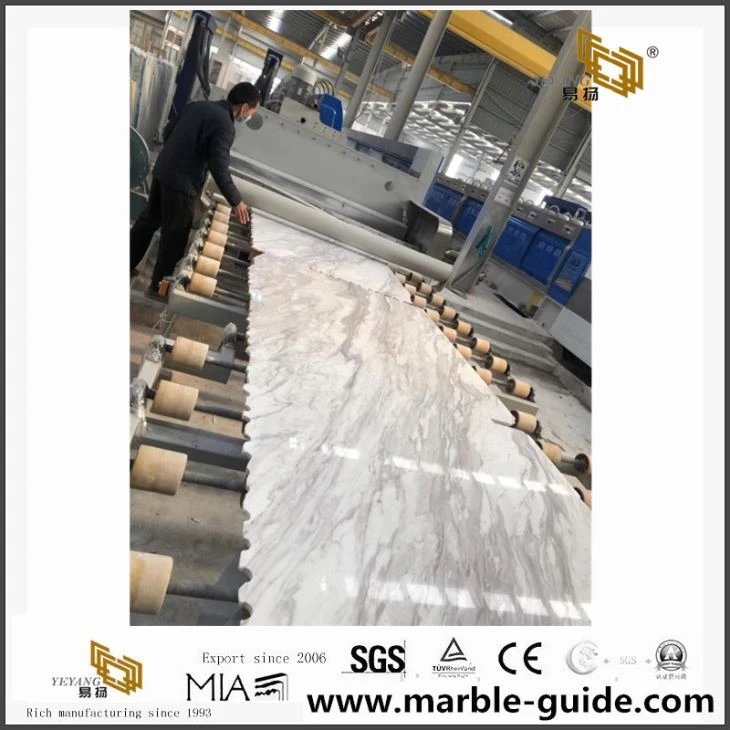 Natural Volakas White Marble Polished Slabs for Sale