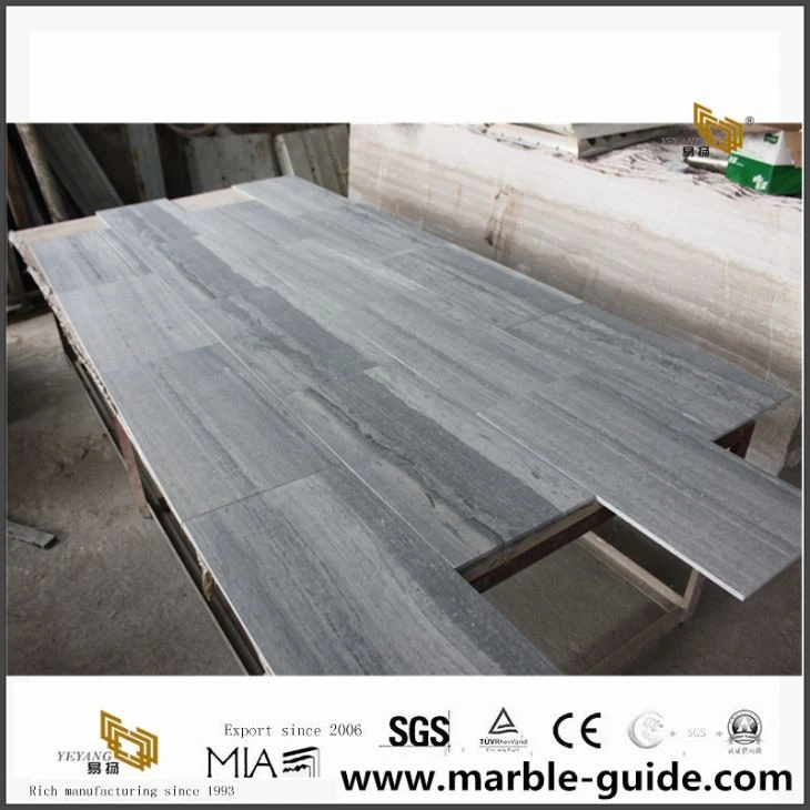 Blue Woood Marble For Interior Flooring