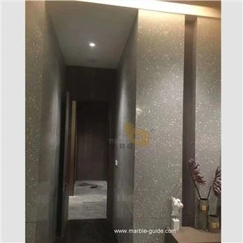밝은 회색 Terrazzo 벽 클래딩