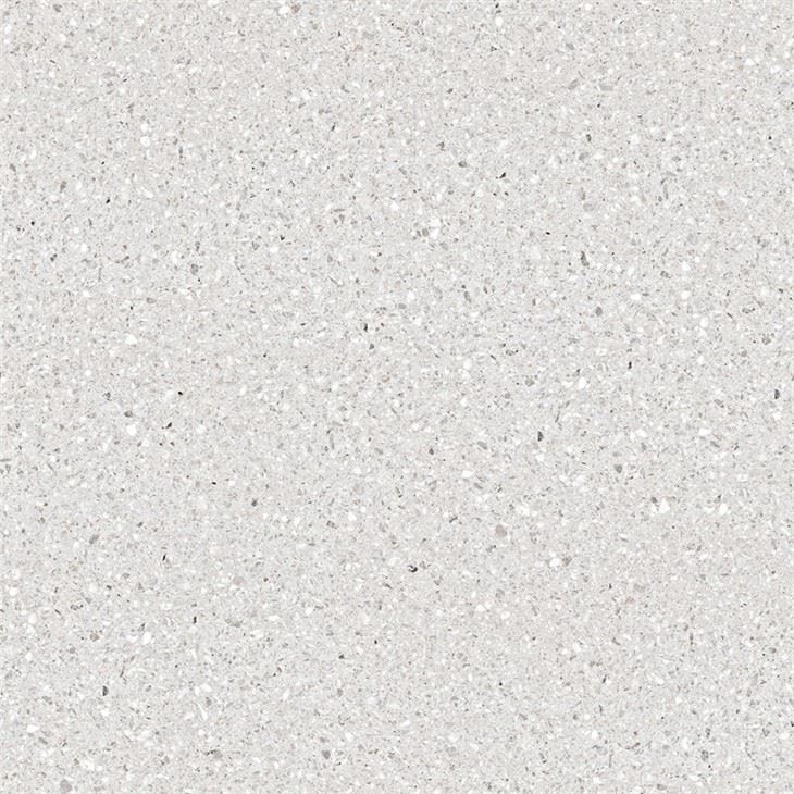 White Terrazzo Sintered Stone Flooring